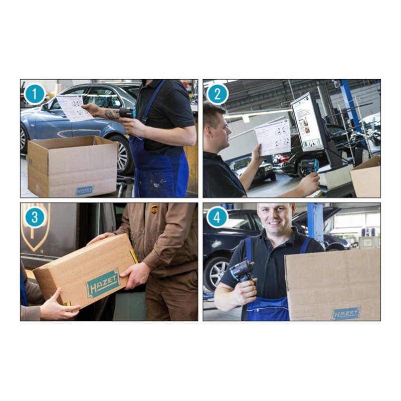 HAZET Pneumatik-Wartungsservice-Box SP1