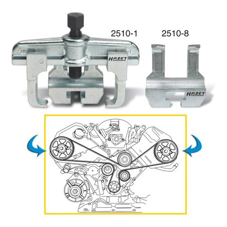 HAZET Nockenwellenrad-Abzieher  2510-1