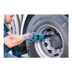 HAZET Schlagschrauber 9014MG-2 Lösemoment maximal: 2712 Nm Vierkant massiv 25 mm (1 Zoll) Hochleistungs-Doppelhammer-Schlagwerk