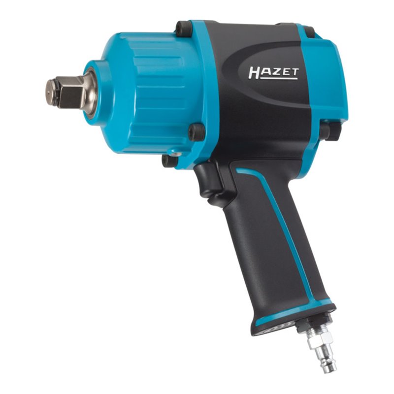 HAZET Schlagschrauber 9013MG Lösemoment maximal: 1800 Nm Vierkant massiv 20 mm (3/4 Zoll) Hochleistungs-Doppelhammer-Schlagwerk