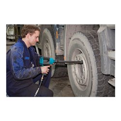 HAZET Schlagschrauber 9013MG Lösemoment maximal: 1800 Nm Vierkant massiv 20 mm (3/4 Zoll) Hochleistungs-Doppelhammer-Schlagwerk