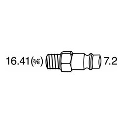 HAZET Schlagschrauber 9012-1SPC Lösemoment maximal: 1000 Nm Vierkant massiv 12,5 mm (1/2 Zoll) Hochleistungs-Doppelhammer-Schlag