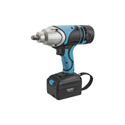 HAZET Akku-Schlagschrauber-Satz  9212-2/4 ∙ Lösemoment maximal: 540 Nm ∙ Vierkant massiv 12,5 mm (1/2 Zoll) ∙ Anzahl Werkzeuge: 