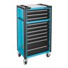 HAZET Werkstattwagen Assistent 179-10 Schubladen flach: 8 x 80 x 527 x 398 mm Schubladen hoch: 2 x 165 x 527 x 398 mm