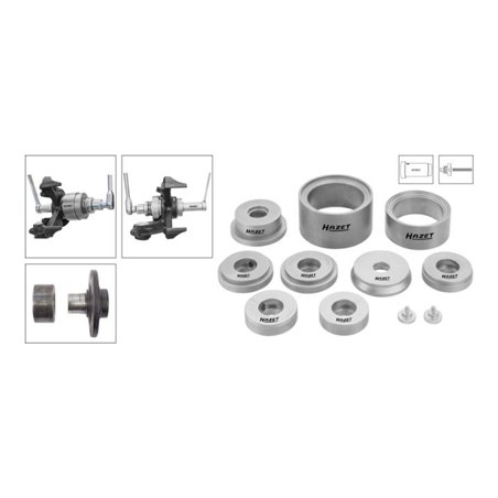 HAZET Radlager-Satz (Standard)  4933/10 ∙ Anzahl Werkzeuge: 11