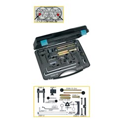 HAZET Motoreinstell-Werkzeug AUDI, VW, SEAT, ŠKODA 2588/19 Anzahl Werkzeuge: 19