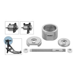 HAZET Silentlager-Werkzeug-Satz, mechanisch  4929/6 ∙ Anzahl Werkzeuge: 6