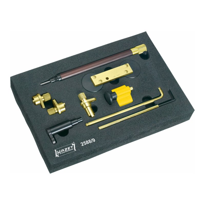 HAZET Motoreinstell-Werkzeug AUDI, VW, SEAT, ŠKODA 2588/9 Anzahl Werkzeuge: 9
