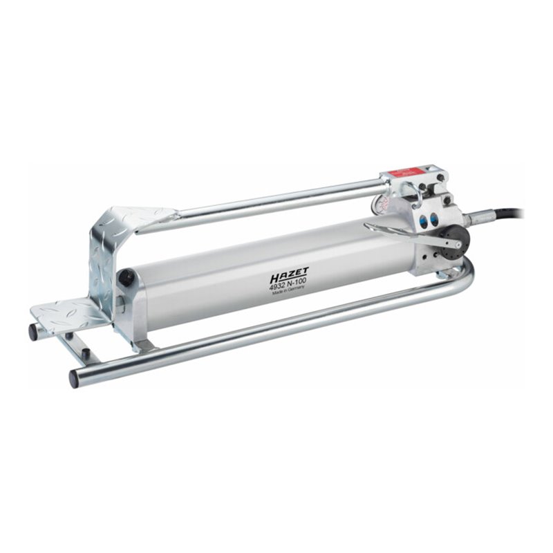 HAZET Hydraulik-Fußpumpe, mechanisch, doppelstufig 4932N-100