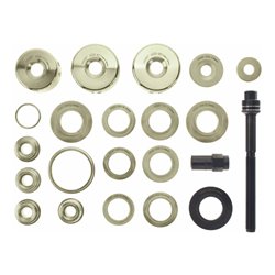 HAZET Radlager-Werkzeug-Satz, 22teilig, hydraulisch 4930-1/22 Anzahl Werkzeuge: 22