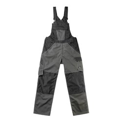 Mascot Latzhose Leeton dunkelanthrazit/schwarz