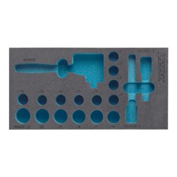 HAZET 2K-Weichschaum-Einlage 163-230L