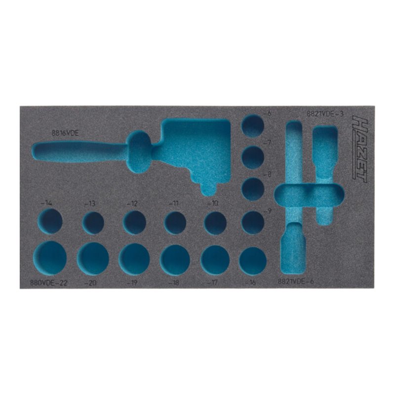 HAZET 2K-Weichschaum-Einlage 163-230L