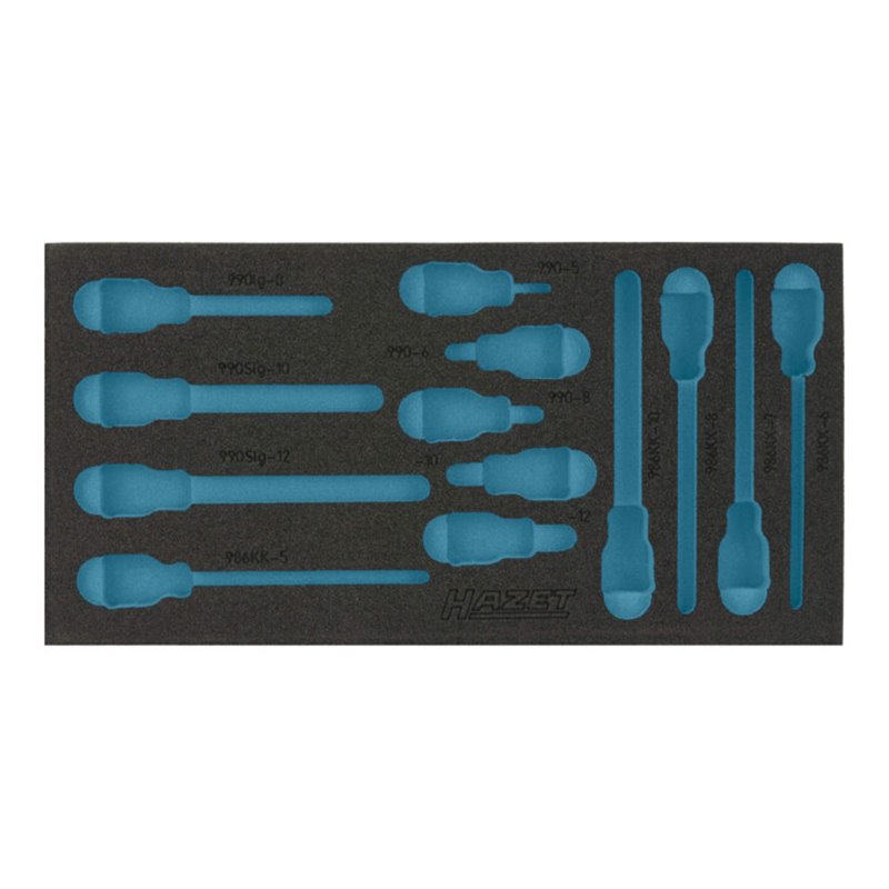 HAZET 2K-Weichschaum-Einlage 163-222L