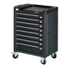 HAZET Werkstattwagen Assistent 179T-8-RAL7016 Schubladen flach: 7 x 80 x 527 x 398 mm Schubladen hoch: 1 x 165 x 527 x 398 mm