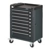 HAZET Werkstattwagen Assistent 179T-8-RAL7016 Schubladen flach: 7 x 80 x 527 x 398 mm Schubladen hoch: 1 x 165 x 527 x 398 mm
