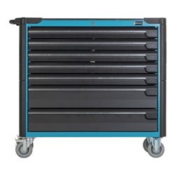 HAZET Werkstattwagen Assistent 179XXL-6 Schubladen flach: 3 x 80 x 871 x 398 mm Schubladen hoch: 3 x 165 x 871 x 398 mm