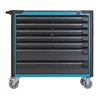 HAZET Werkstattwagen Assistent 179XXL-6 Schubladen flach: 3 x 80 x 871 x 398 mm Schubladen hoch: 3 x 165 x 871 x 398 mm