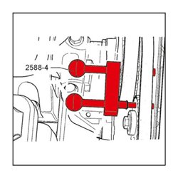 HAZET Nockenwellen-Arretierung 2588-4