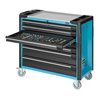 HAZET Werkstattwagen Assistent 179XXL-7 Schubladen flach: 5 x 80 x 871 x 398 mm Schubladen hoch: 2 x 165 x 871 x 398 mm