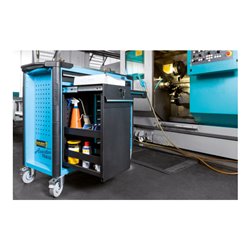 HAZET Werkstattwagen Assistent 179AXXL-7 Schubladen flach: 4 x 80 x 527 x 398 mm Schubladen hoch: 2 x 165 x 527 x 398 mm