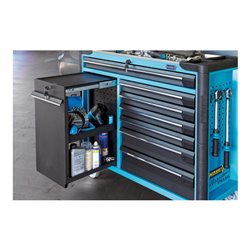 HAZET Werkstattwagen Assistent 179AXXL-7 Schubladen flach: 4 x 80 x 527 x 398 mm Schubladen hoch: 2 x 165 x 527 x 398 mm