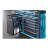 HAZET Werkstattwagen Assistent 179AXXL-7 Schubladen flach: 4 x 80 x 527 x 398 mm Schubladen hoch: 2 x 165 x 527 x 398 mm