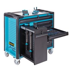 HAZET Werkstattwagen Assistent 179AXXL-7 Schubladen flach: 4 x 80 x 527 x 398 mm Schubladen hoch: 2 x 165 x 527 x 398 mm