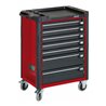 HAZET Werkstattwagen Assistent 179-7-RAL3020 Schubladen flach: 5 x 80 x 527 x 398 mm Schubladen hoch: 2 x 165 x 527 x 398 mm