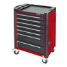 HAZET Werkstattwagen Assistent 179-7-RAL3020 Schubladen flach: 5 x 80 x 527 x 398 mm Schubladen hoch: 2 x 165 x 527 x 398 mm