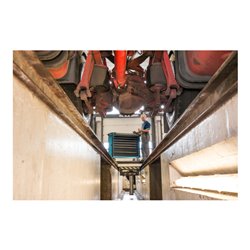 HAZET Werkstattwagen Assistent mit Sortiment 179XL-8-VW/243 Schubladen flach: 7 x 80 x 694 x 398 mm Schubladen hoch: 1 x 165 x 6