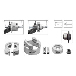 HAZET Kompakt-Radlager Montage, ∅ 85 mm  4936/6-85 ∙ Anzahl Werkzeuge: 6