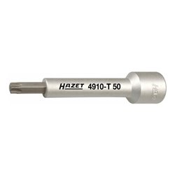 HAZET Gegenhalter für Kolbenstange 4910-T50 Vierkant hohl 12,5 mm (1/2 Zoll) Innen TX Profil T50