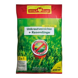 WOLF-Garten Unkrautvernichter plus Rasendünger SQ 450