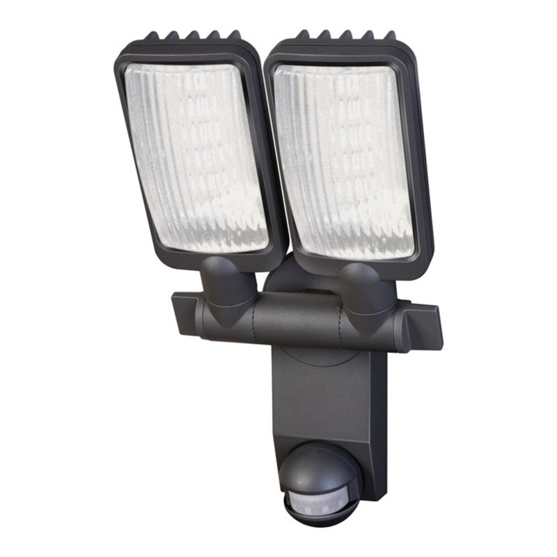 Brennenstuhl Sensor LED-Flächenleuchte Duo Premium City LV5405 PIR IP44 mit Infrarot-Bewegungsmelder 54X0,5W 2160lm Energieeffiz