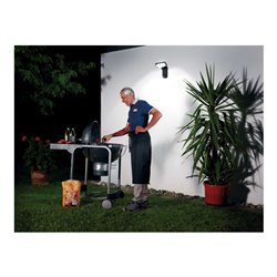 Brennenstuhl Sensor LED-Flächenleuchte Premium City LH2705 PIR IP 44 mit Infrarot-Bewegungsmelder 27x0,5W 1080lm Energieeffizien