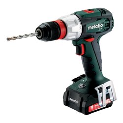 Metabo Akku-Bohrschrauber BS 14.4 LT Quick Kunststoffkoffer + 2x14.4V/2Ah Li-Ion + ASC 30-36 V