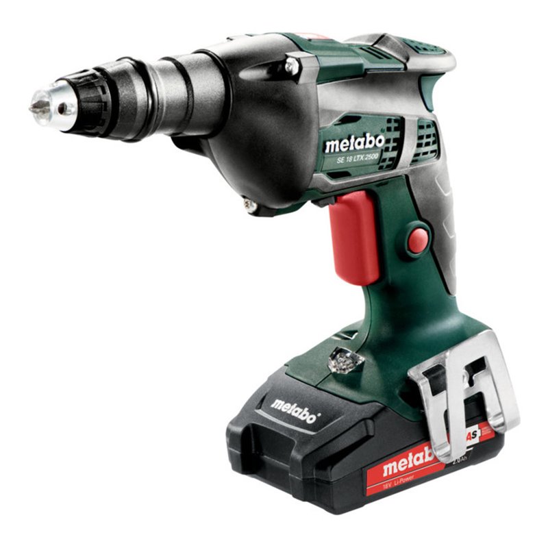Metabo Akku-Trockenbauschrauber SE 18 LTX 2500 (620047500) 2x18V/2Ah Li-Ion