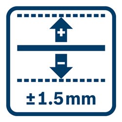 Bosch Power Tools Laserentfernungsmesser GLM 40