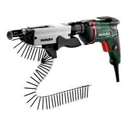 Metabo Trockenbauschrauber SE 6000 + Schrauber-Magazin SM 5-55 Kunststoffkoffer