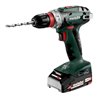 Metabo Akku-Bohrschrauber BS 18 Quick metaBOX 145 18V 2x2Ah Li-Power + SC 30