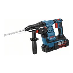 Bosch Akku-Bohrhammer mit SDS plus GBH 36 V-LI Plus mit 2 x 4,0 Ah Li-Ion Akku,L-BOXX