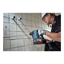 Bosch Akku-Bohrhammer mit SDS plus GBH 36 V-LI Plus mit 2 x 4,0 Ah Li-Ion Akku,L-BOXX