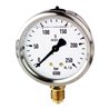 Riegler Glyzerinmanometer, CrNi-Stahl, G 1/4 unten, 0 - 16,0 bar, Ã˜ 63