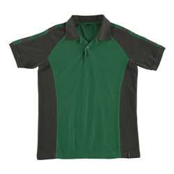 Mascot Polo-Shirt Bottrop grün/schwarz Größe XL