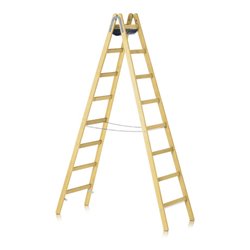 ZARGES Holz-Stehleiter, beids. 2x6 Sprossen