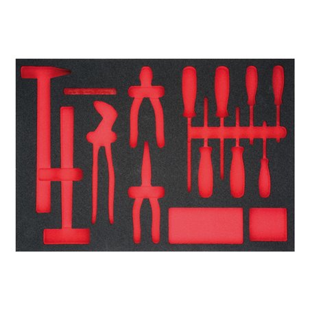 VIGOR Weichschaum-Einlage leer V4240