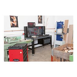VIGOR Werkbank, komplett V2604 Gesamtlänge: 1565 mm