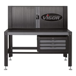 VIGOR Werkbank, komplett V2604 Gesamtlänge: 1565 mm