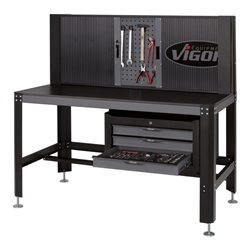 VIGOR Werkbank, komplett V2604 Gesamtlänge: 1565 mm